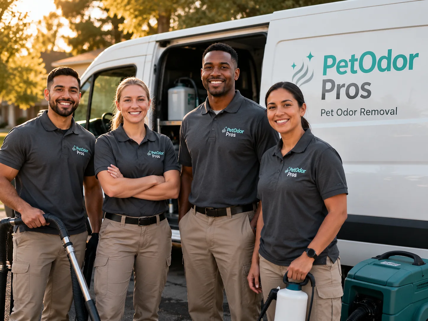 Pet Odor Removal team serving Groton, MA